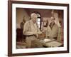 Patton by FranklinSchaffner with George C Scott and Karl Malden, 1970 (photo)-null-Framed Photo