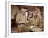 Patton by FranklinSchaffner with George C Scott and Karl Malden, 1970 (photo)-null-Framed Photo