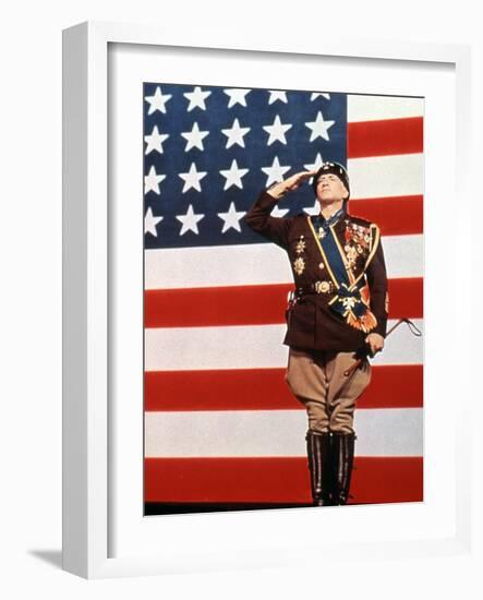 Patton, George C. Scott, 1970-null-Framed Photo