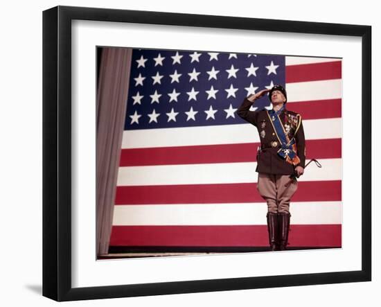 Patton, George C. Scott, 1970-null-Framed Photo