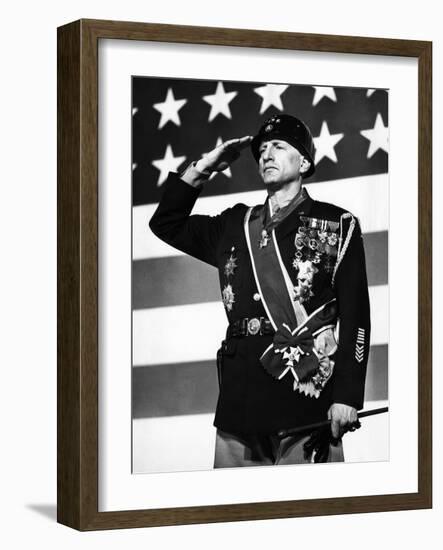 Patton, George C. Scott, 1970-null-Framed Photo