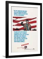 Patton, George C. Scott, 1970-null-Framed Art Print