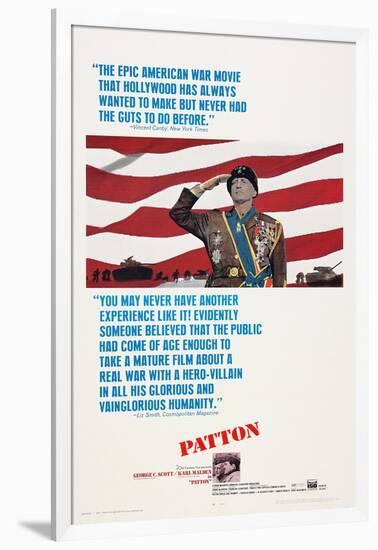 Patton, George C. Scott, 1970-null-Framed Art Print