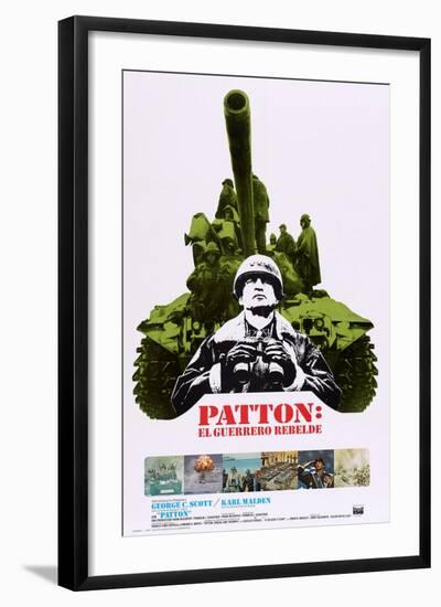 Patton-null-Framed Art Print