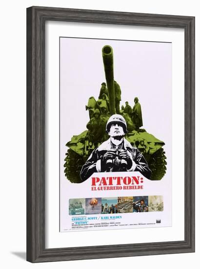 Patton-null-Framed Art Print