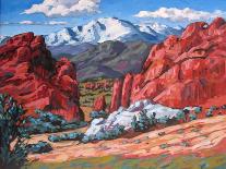 Late Day Clouds over the Divide-Patty Baker-Art Print