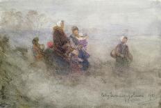 The Beach, Berck-Sur-Mer, c.1900-Patty Townsend Johnson-Giclee Print