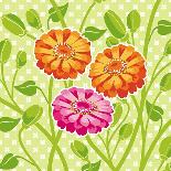 Zinnias II-Patty Young-Art Print