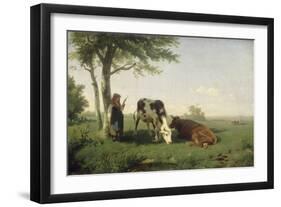 Paturage-Rosa Bonheur-Framed Giclee Print