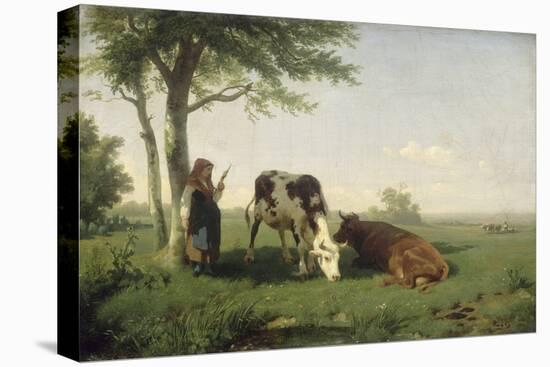 Paturage-Rosa Bonheur-Stretched Canvas