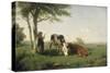 Paturage-Rosa Bonheur-Stretched Canvas