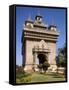 Patuxai (Arc De Triomphe), Vientiane, Laos, Indochina, Southeast Asia, Asia-Rolf Richardson-Framed Stretched Canvas