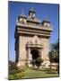 Patuxai (Arc De Triomphe), Vientiane, Laos, Indochina, Southeast Asia, Asia-Rolf Richardson-Mounted Photographic Print