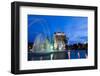 Patuxai Monument Gate of Triumph, Vientiane, Laos.-Elena Ermakova-Framed Photographic Print