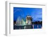 Patuxai Monument Gate of Triumph, Vientiane, Laos.-Elena Ermakova-Framed Photographic Print