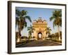 Patuxai, (Victory Gate), a Replica of Arc de Triomphe, Vientiane, Laos, Indochina, Southeast Asia-Matthew Williams-Ellis-Framed Photographic Print