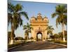 Patuxai, (Victory Gate), a Replica of Arc de Triomphe, Vientiane, Laos, Indochina, Southeast Asia-Matthew Williams-Ellis-Mounted Photographic Print