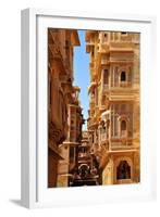 Patwa Havelis, Renowned Private Mansion in Jaisalmer, Rajasthan, India, Asia-Godong-Framed Photographic Print