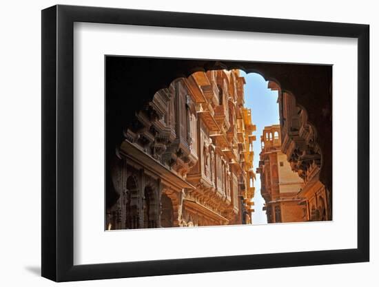 Patwa Havelis, Renowned Private Mansion in Jaisalmer, Rajasthan, India, Asia-Godong-Framed Photographic Print