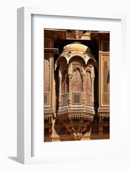 Patwa Havelis, Renowned Private Mansion in Jaisalmer, Rajasthan, India, Asia-Godong-Framed Photographic Print