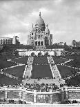 View of Sacré-Coeur, Montmartre-Paul Abadie-Giclee Print