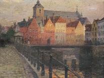 Quai de La Paille, Bruges-Paul Albert Steck-Giclee Print