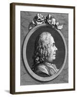 Paul Ambrose Slodtz-Nicolas Cochin-Framed Art Print