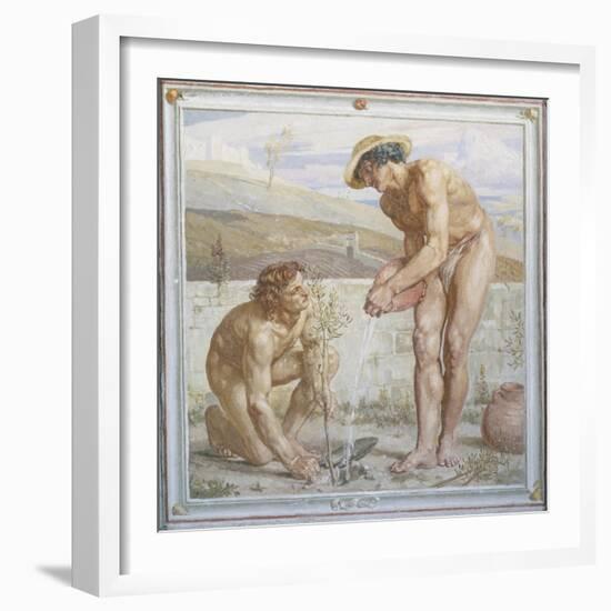 Paul and Apollos-Sir Edward Poynter-Framed Giclee Print