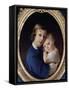 Paul and Rene Dubufe, C.1852-Claude-Marie Dubufe-Framed Stretched Canvas
