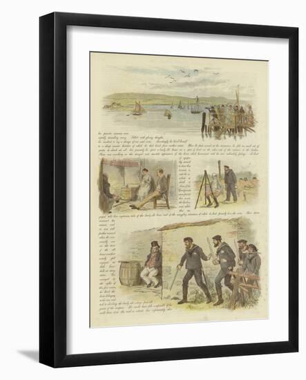 Paul and Virginia, or the Very Last of the Smugglers-Randolph Caldecott-Framed Giclee Print