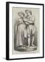 Paul and Virginia, Sculptured by J Durham, Ara-null-Framed Giclee Print