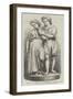 Paul and Virginia, Sculptured by J Durham, Ara-null-Framed Giclee Print