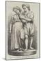 Paul and Virginia, Sculptured by J Durham, Ara-null-Mounted Giclee Print