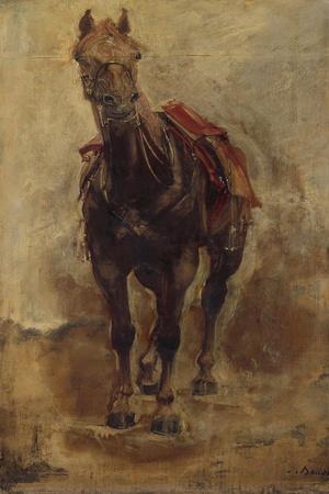 Etude de cheval pour le portrait équestre du comte Palikao