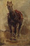 Etude de cheval pour le portrait équestre du comte Palikao-Paul Baudry-Giclee Print