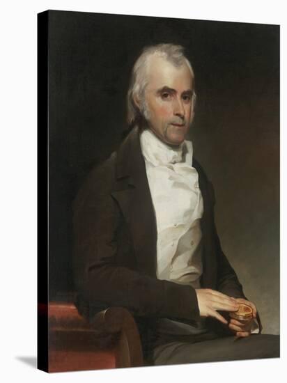 Paul Beck, Jr., 1813-Thomas Sully-Stretched Canvas