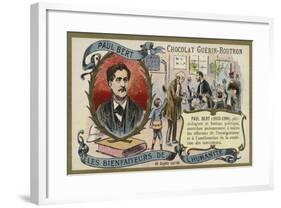 Paul Bert, French Physiologist and Politician-null-Framed Giclee Print