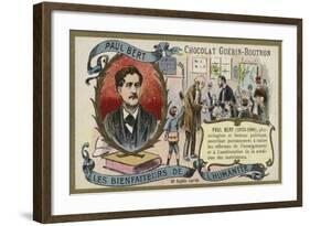 Paul Bert, French Physiologist and Politician-null-Framed Giclee Print