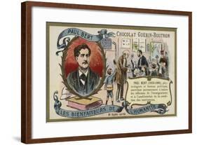 Paul Bert, French Physiologist and Politician-null-Framed Giclee Print