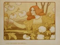 Poster for Show of Dancer Liane De Pougy (1869-1950) at Folies Bergere-Paul Berthon-Giclee Print