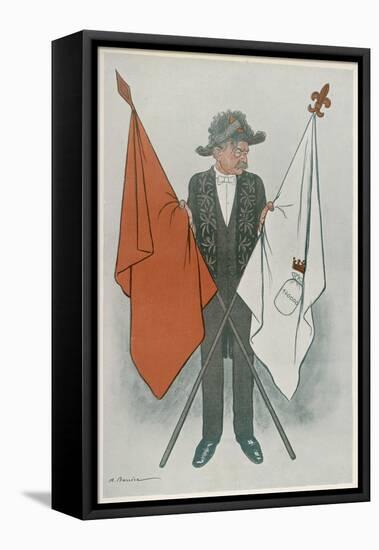 Paul Bourget (Fantasio)-Armand Barrere-Framed Stretched Canvas