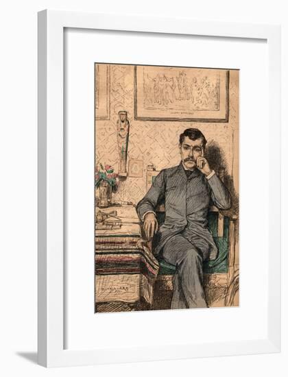 Paul Bourget-D Maillart-Framed Art Print