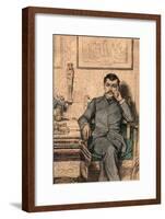 Paul Bourget-D Maillart-Framed Art Print