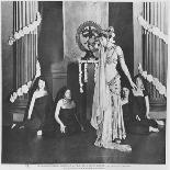 Polaire French Music Hall Entertainer in an Elegant White Dress-Paul Boyer-Photographic Print