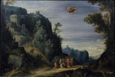 Christ Tempted in the Wilderness, 1626 (Oil on Canvas)-Paul Brill Or Bril-Giclee Print