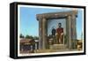 Paul Bunyan Mural, Brainerd, Minnesota-null-Framed Stretched Canvas