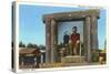 Paul Bunyan Mural, Brainerd, Minnesota-null-Stretched Canvas