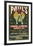 Paul Bunyan - Vintage Sign-Lantern Press-Framed Art Print