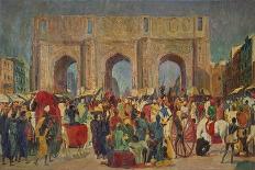 The City-Gate of Jaipur-Paul Burckhardt-Giclee Print