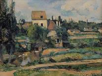 Mill on the Couleuvre at Pontoise, 1881-Paul C?zanne-Giclee Print